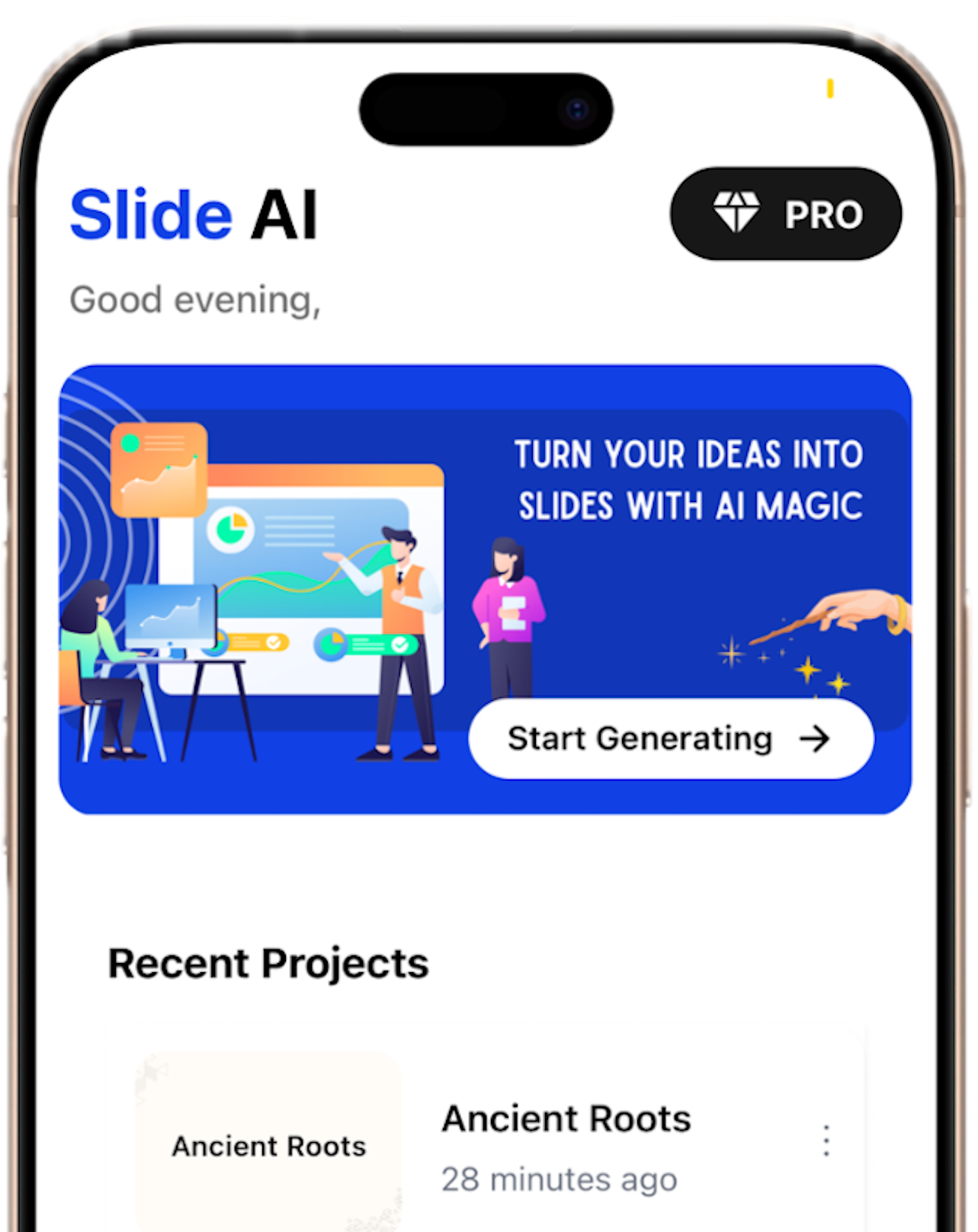 app mockup